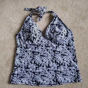 Old Navy underwire tankini top XL NWT cute!